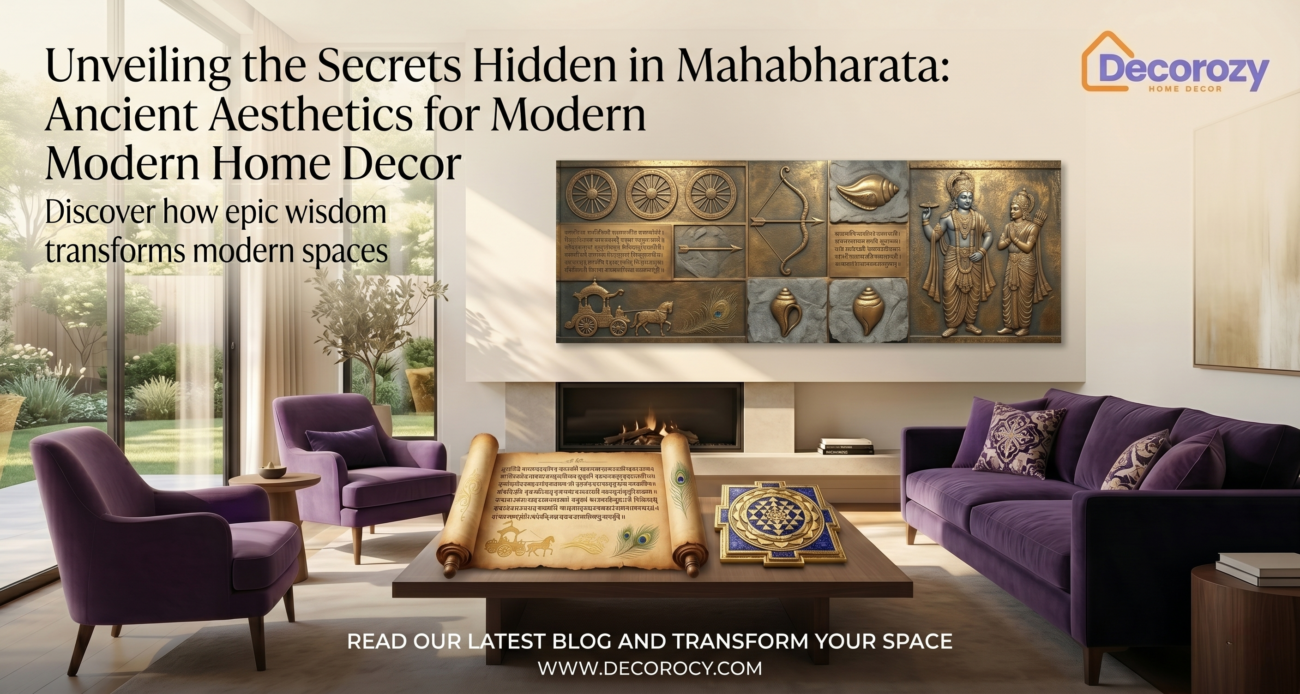 Unveiling the Secrets Hidden in Mahabharata: Ancient Aesthetics for Modern Home Decor