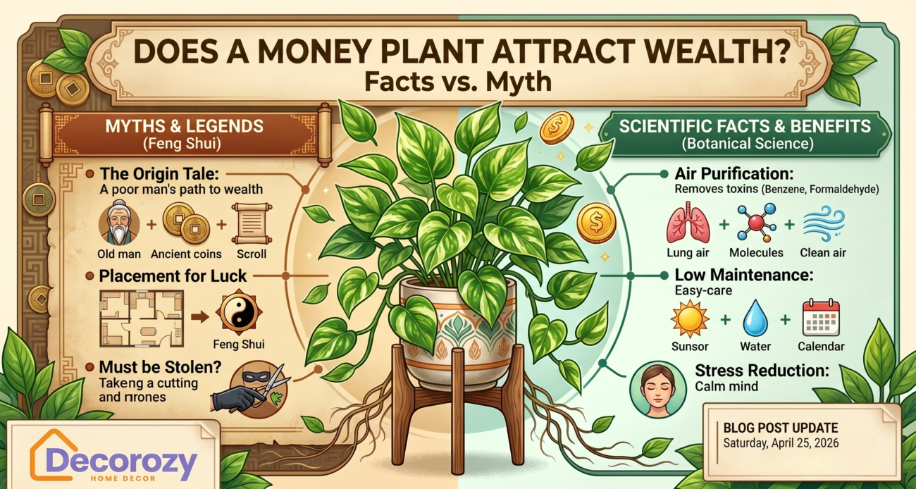 Does a Money Plant Attract Wealth? Facts vs. Myth