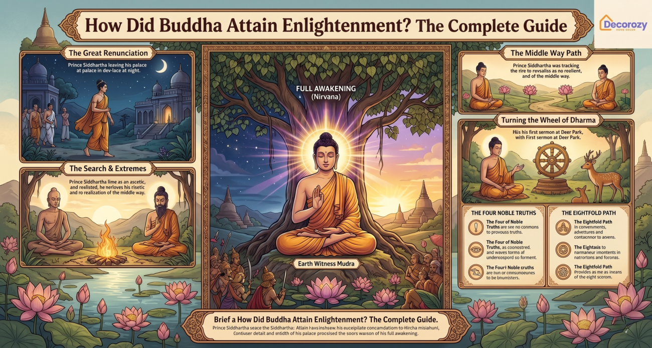 How Did Buddha Attain Enlightenment? The Complete Guide