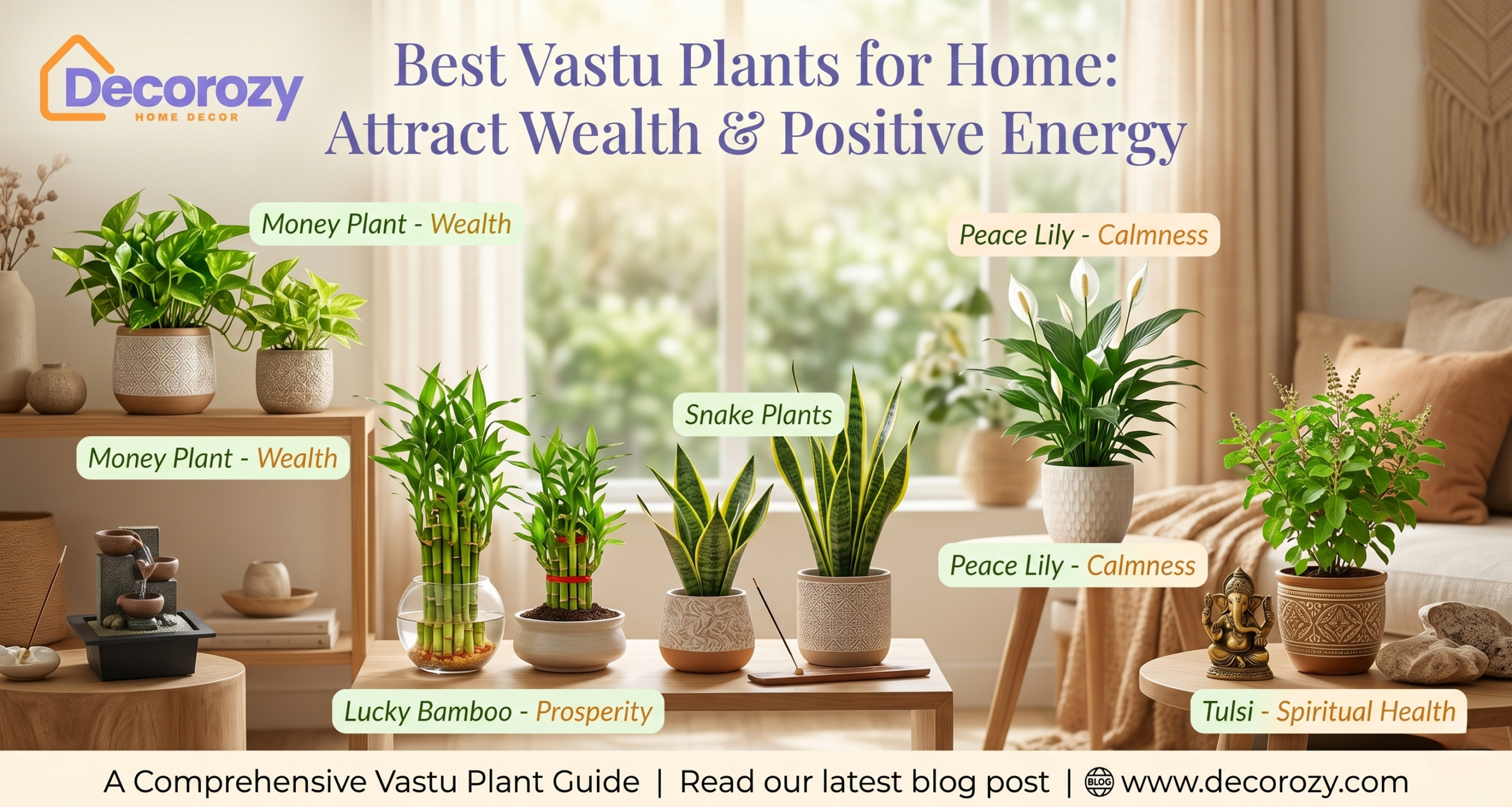 Best Vastu Plants for Home: Attract Wealth & Positive Energy