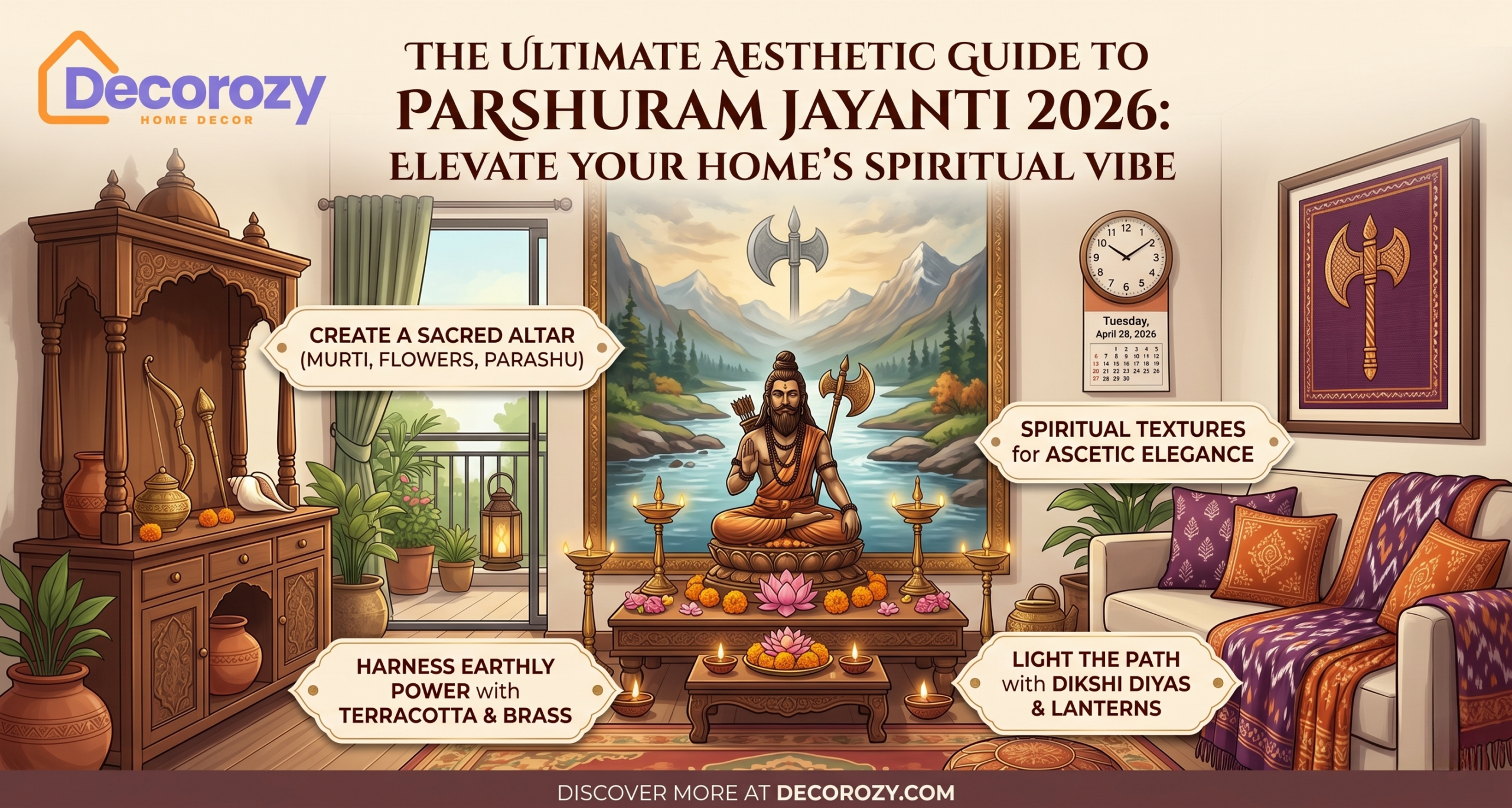 The Ultimate Aesthetic Guide to Parshuram Jayanti 2026: Elevate Your Home’s Spiritual