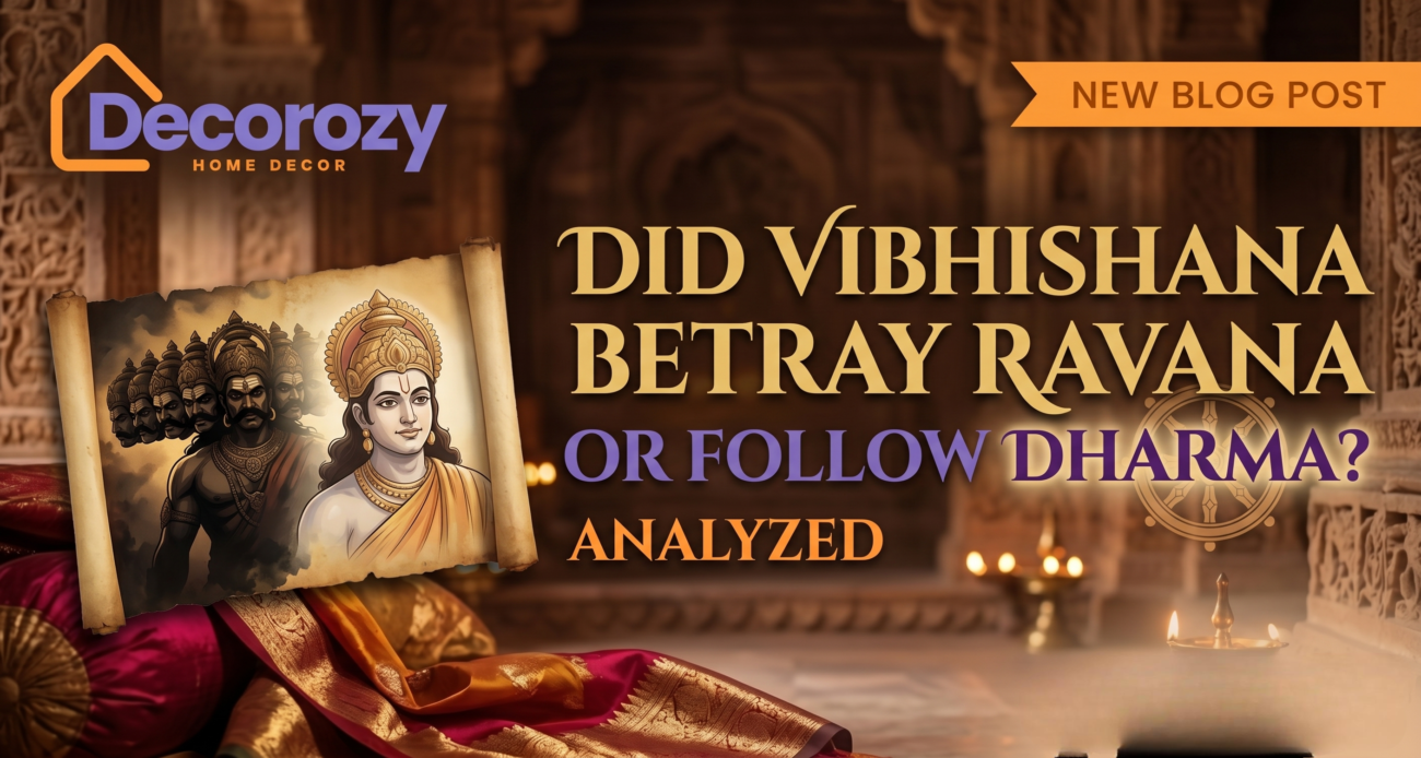 Did Vibhishana Betray Ravana or Follow Dharma? Analyzed