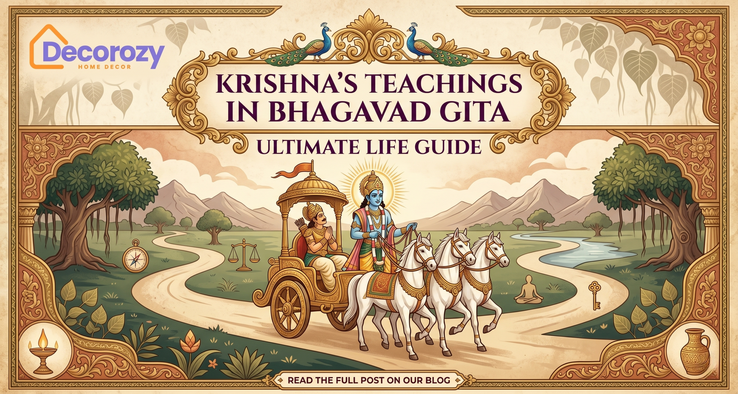 Krishna's Teachings in Bhagavad Gita: Ultimate Life Guide