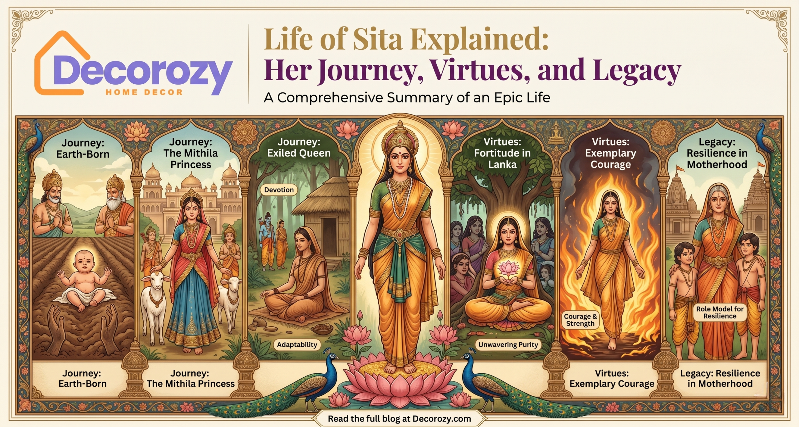 Life of Sita Explained: Her Journey, Virtues, and Legacy