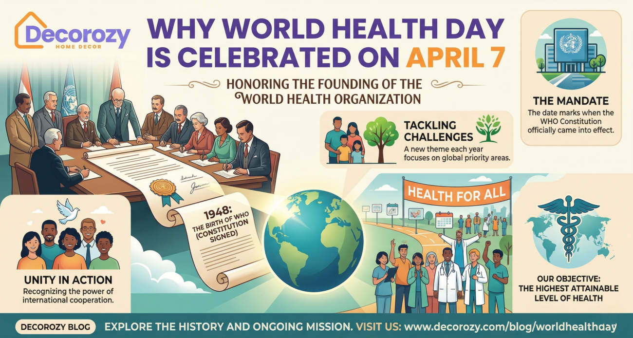 Why World Health Day is Celebrated on April 7 | Decorozy