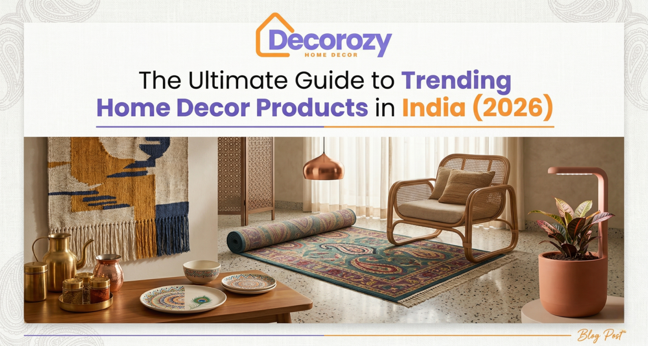 The Ultimate Guide to Trending Home Decor Products in India (2026)