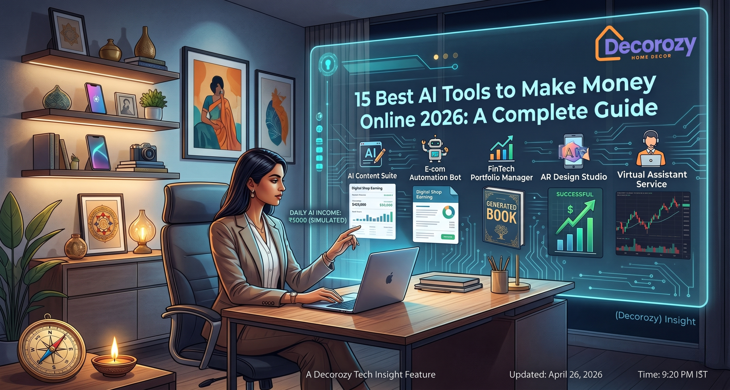 15 Best AI Tools to Make Money Online 2026: A Complete Guide