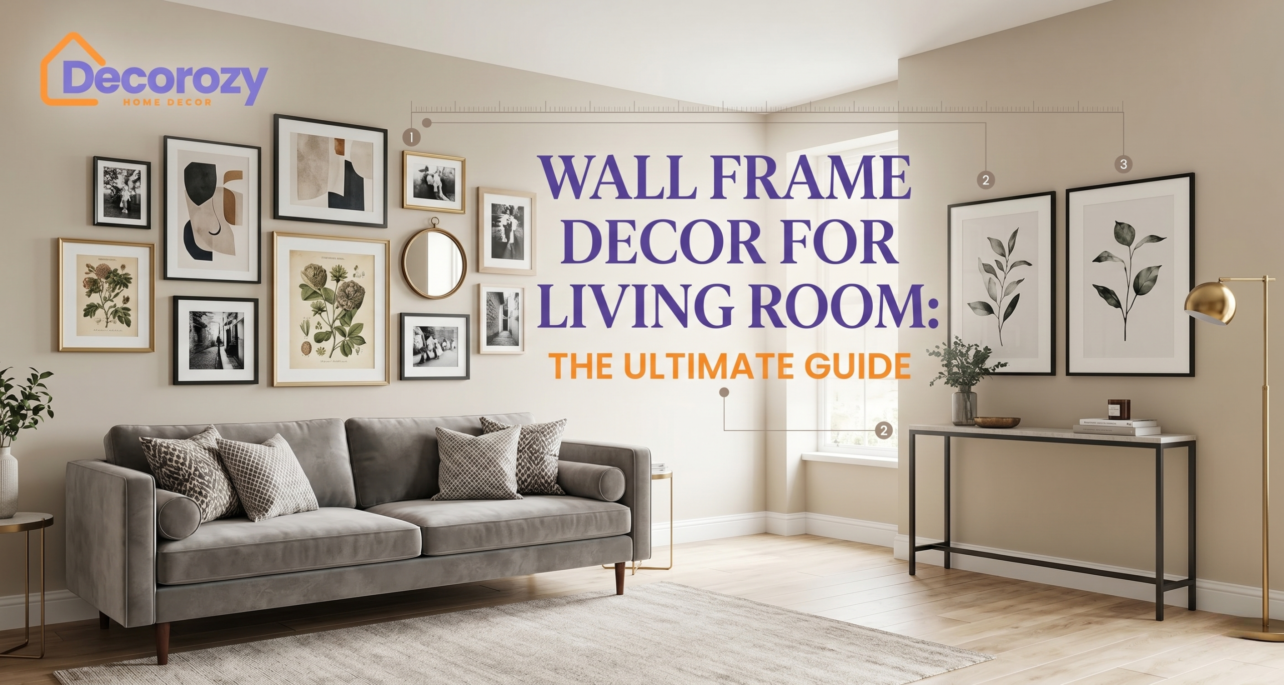 Wall Frame Decor for Living Room: The Ultimate Guide