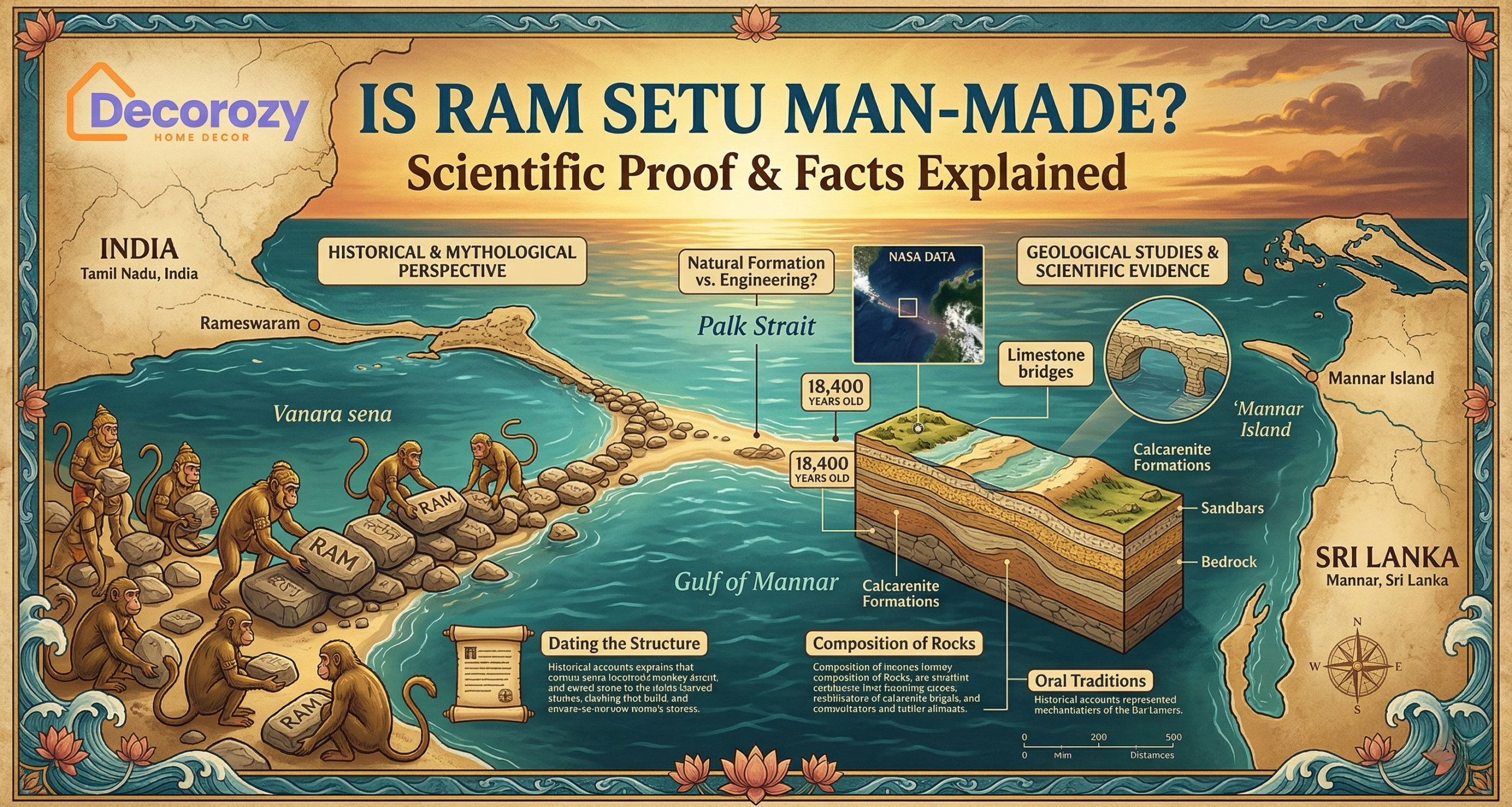 Is Ram Setu Man-Made? Scientific Proof & Facts Explained