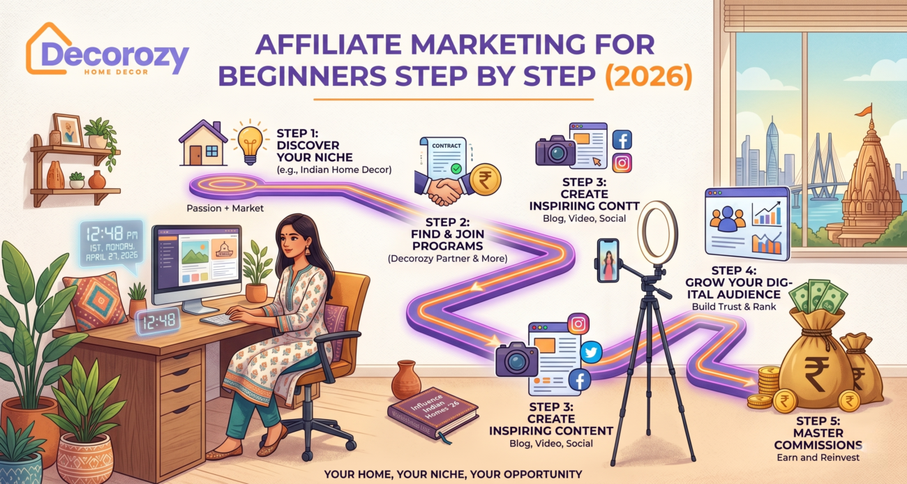 Affiliate Marketing For Beginners Step By Step (2026)