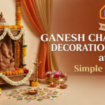Ganesh Chaturthi Decoration Ideas at Home Simple & Elegant