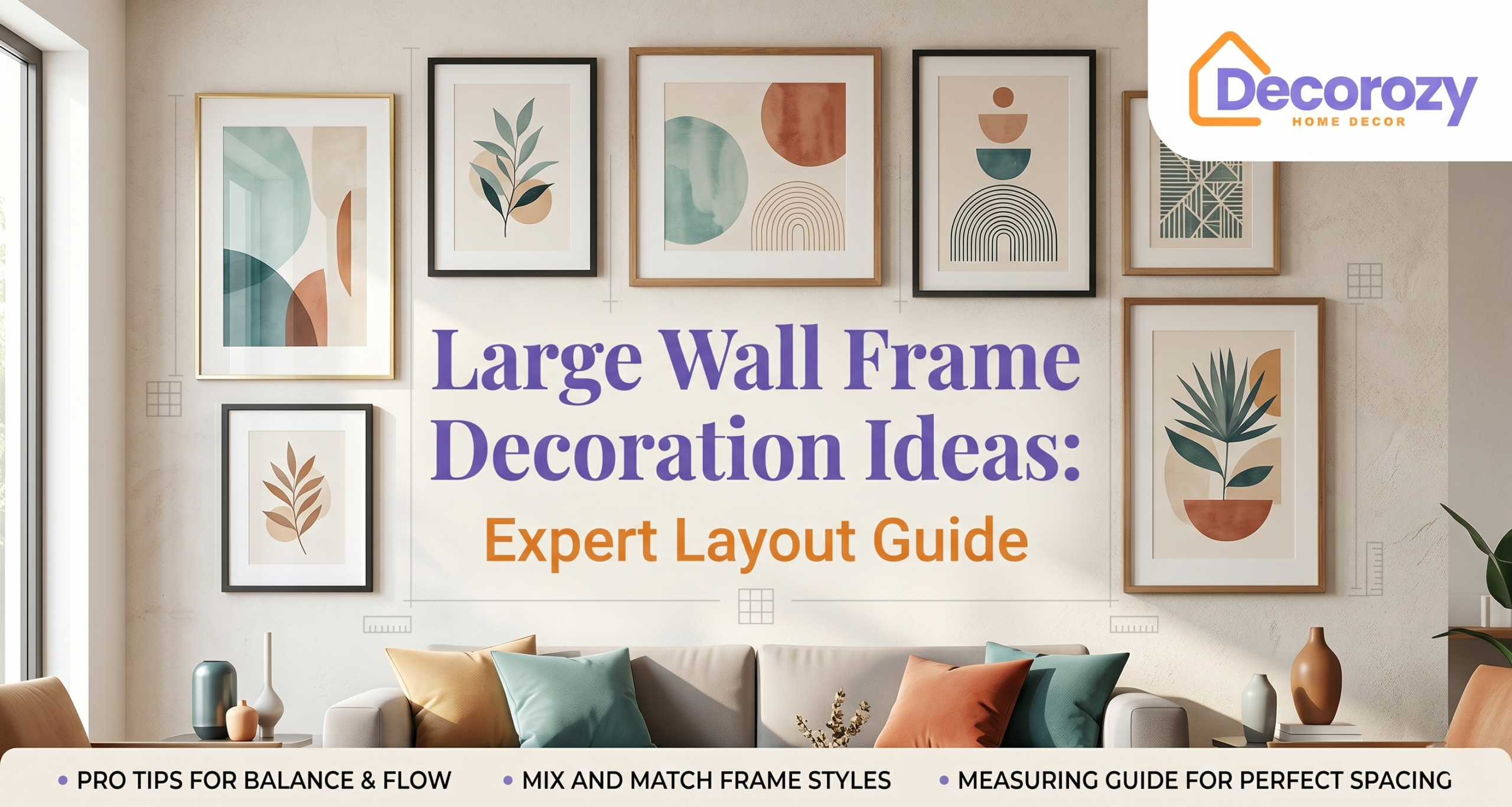 Large Wall Frame Decoration Ideas: Expert Layout Guide