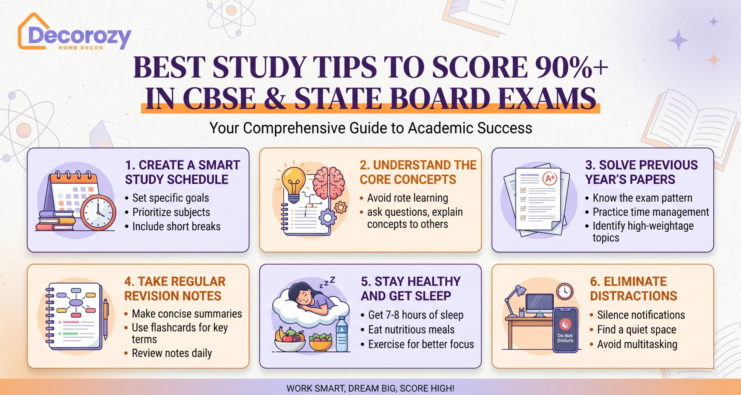 Best Study Tips to Score 90%+ in CBSE & State Board Exams