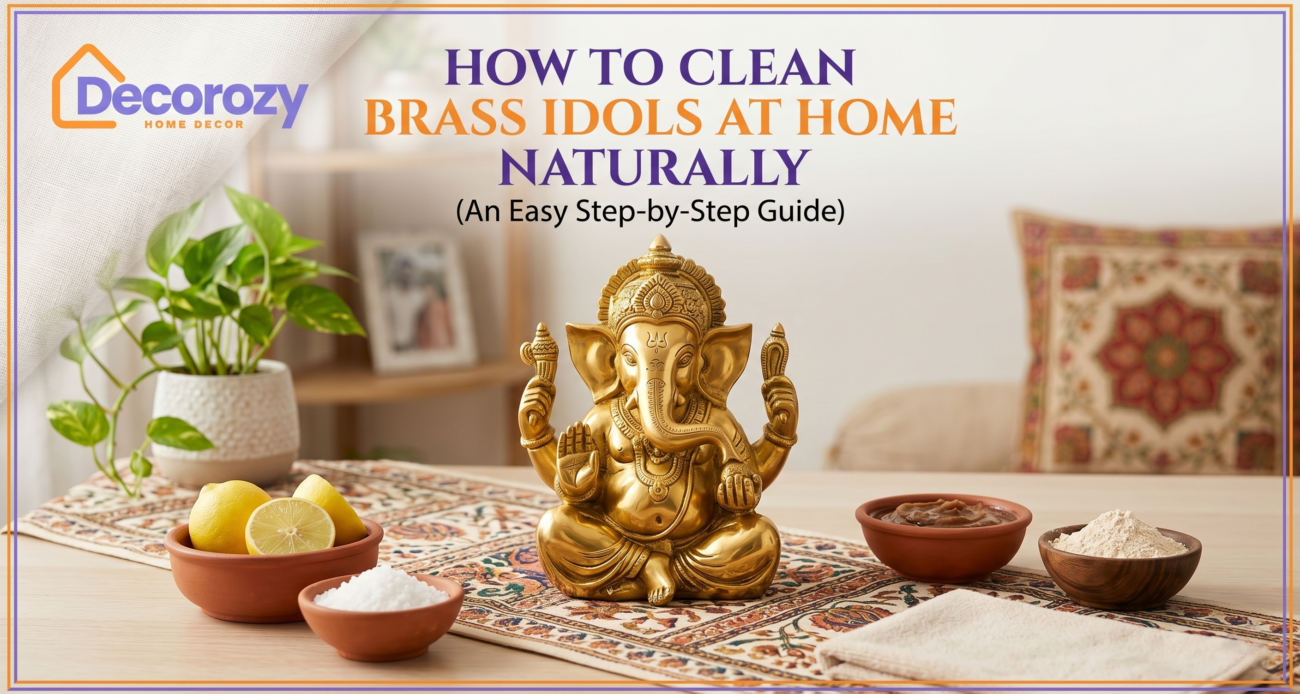 How to Clean Brass Idols at Home Naturally Easy (Guide)