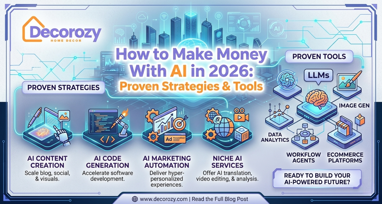 How to Make Money With AI in 2026: Proven Strategies & Tools