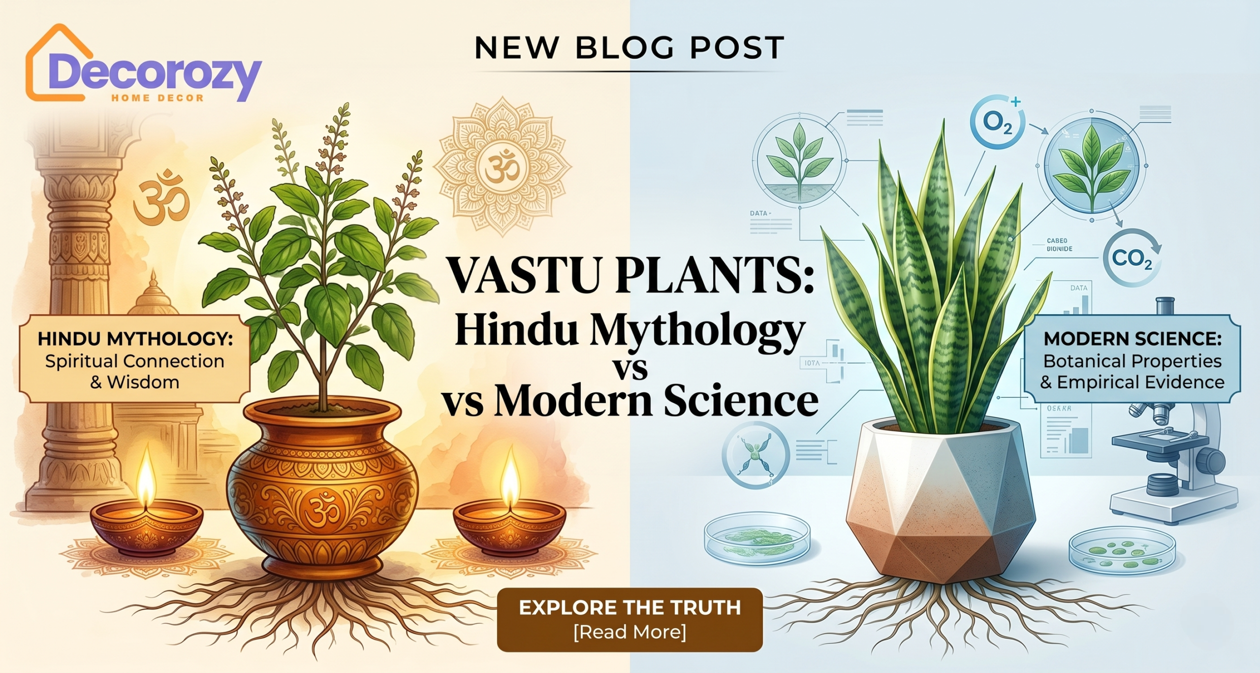 Vastu Plants: Hindu Mythology vs Modern Science