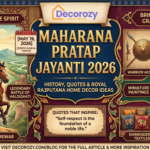 Maharana Pratap Jayanti 2026: Date, History, Quotes, and Royal Rajputana Home Decor Ideas