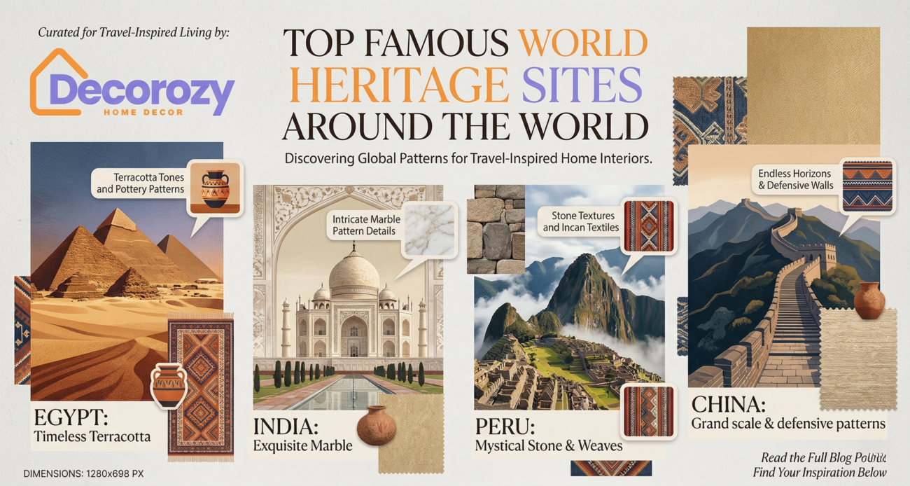Top Famous World Heritage Sites Around the World