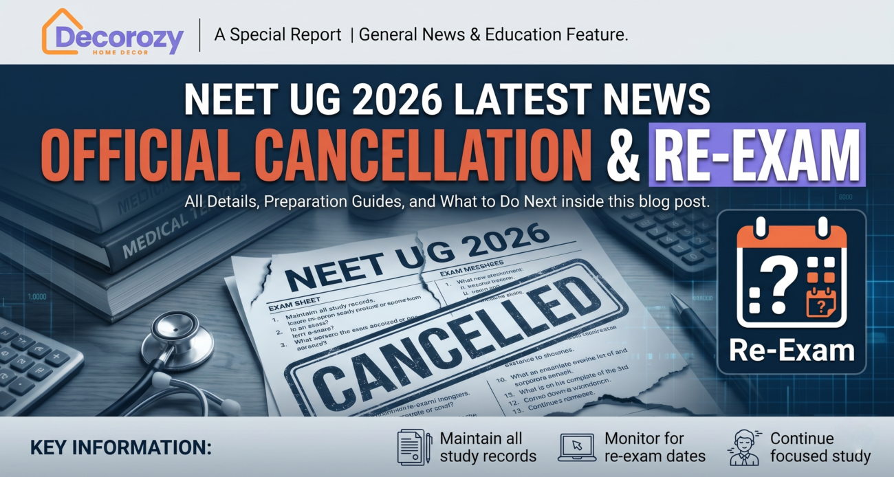 NEET UG 2026 Latest News: Official Cancellation & Re-Exam