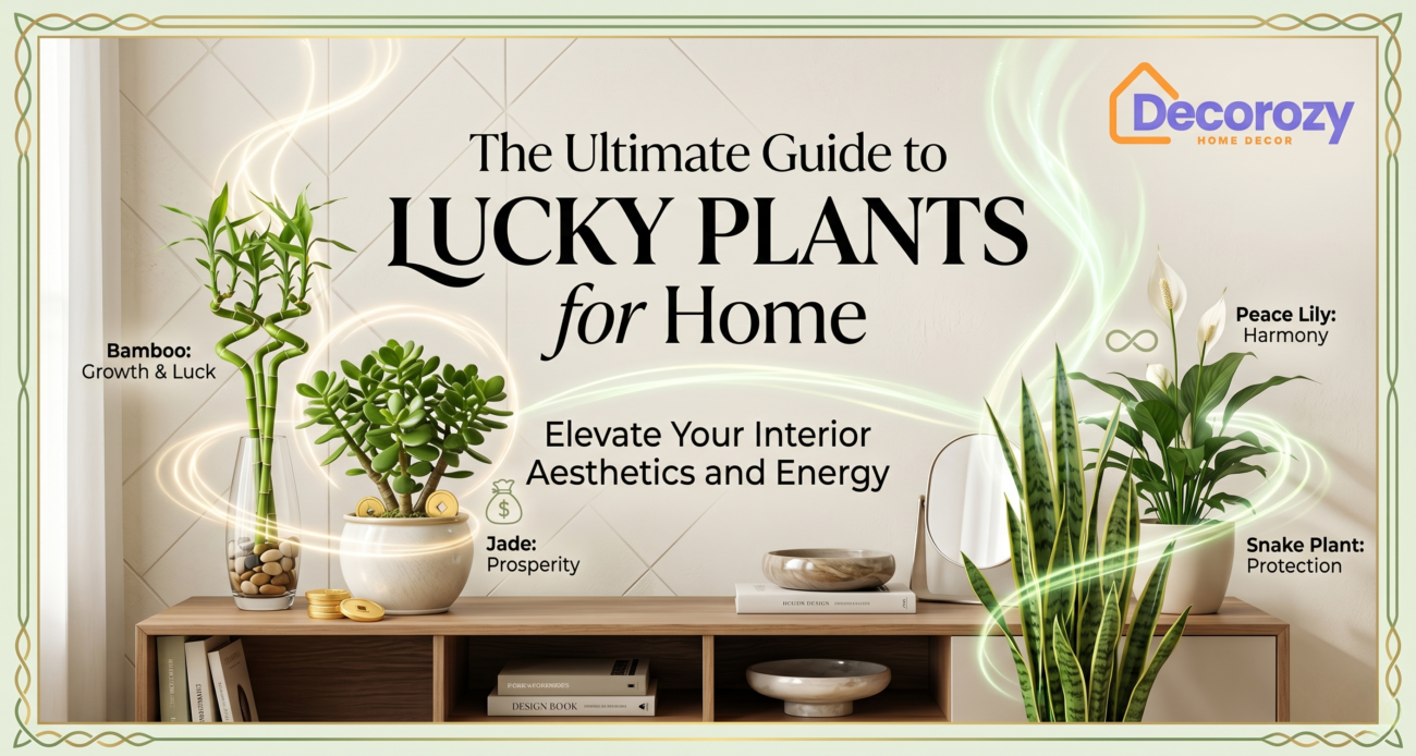 The Ultimate Guide to Lucky Plants for Home: Elevate Your Interior Aesthetics and Energy
