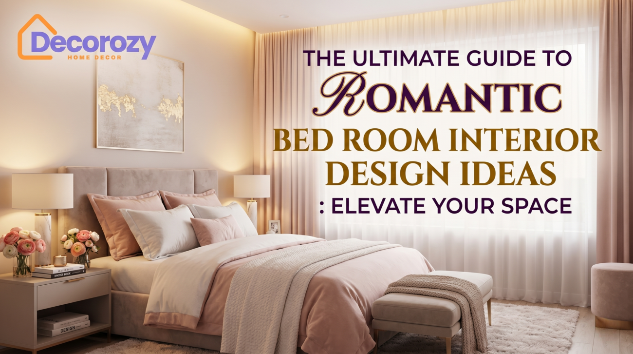 The Ultimate Guide to Romantic Bed Room Interior Design Ideas: Elevate Your Space
