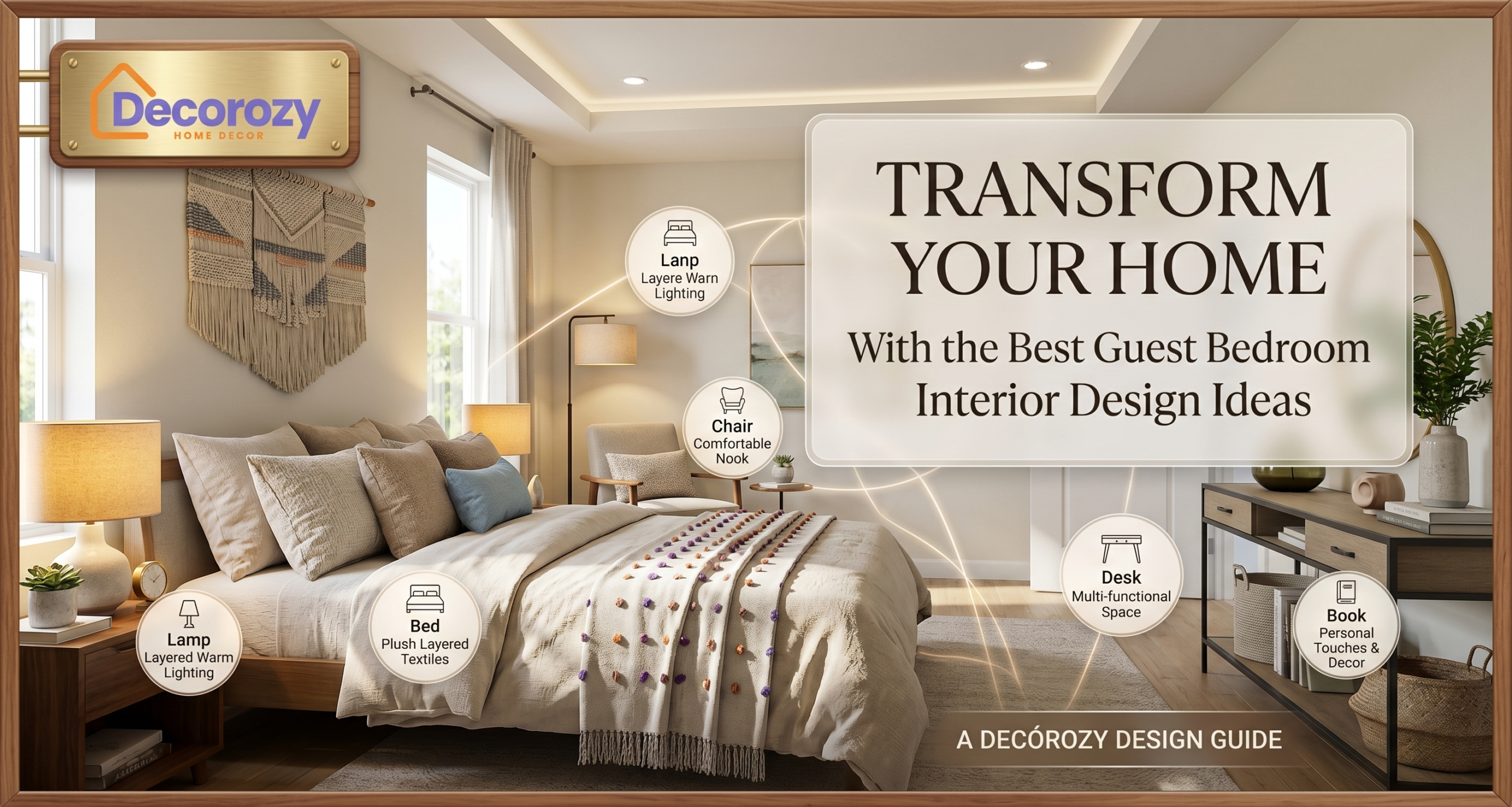 Transform Your Home With the Best Guest Bedroom Interior Design Ideas