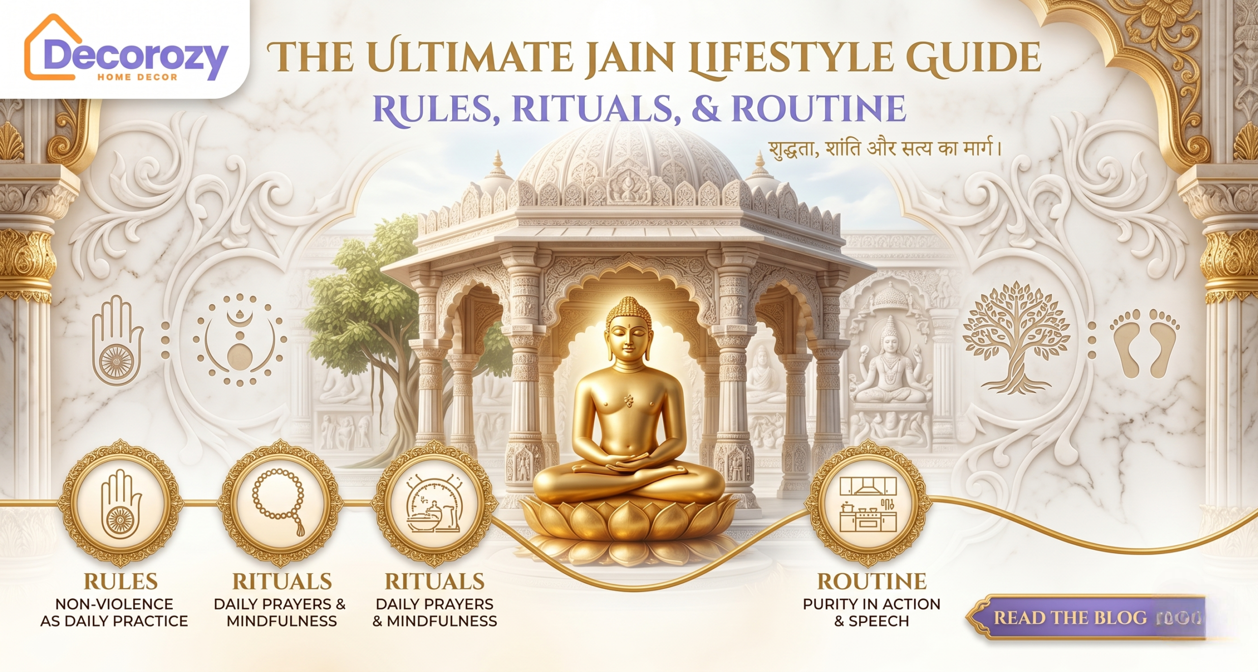 The Ultimate Jain Lifestyle Guide: Rules, Rituals, & Routine