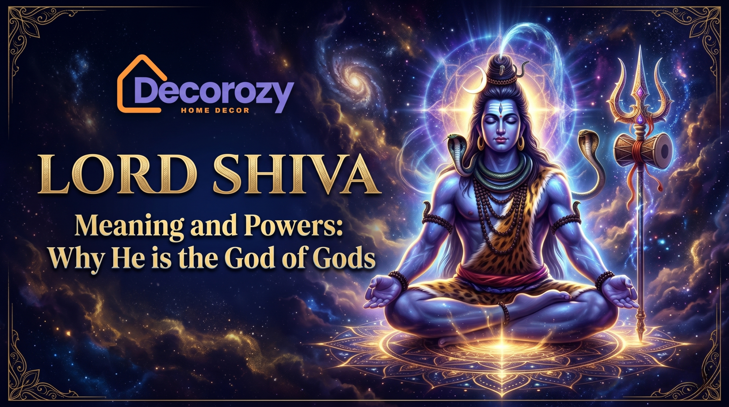 Lord Shiva Meaning and Powers: Why He is the God of Gods