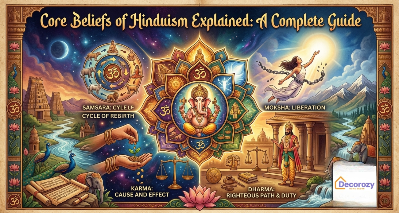 Core Beliefs of Hinduism Explained: A Complete Guide