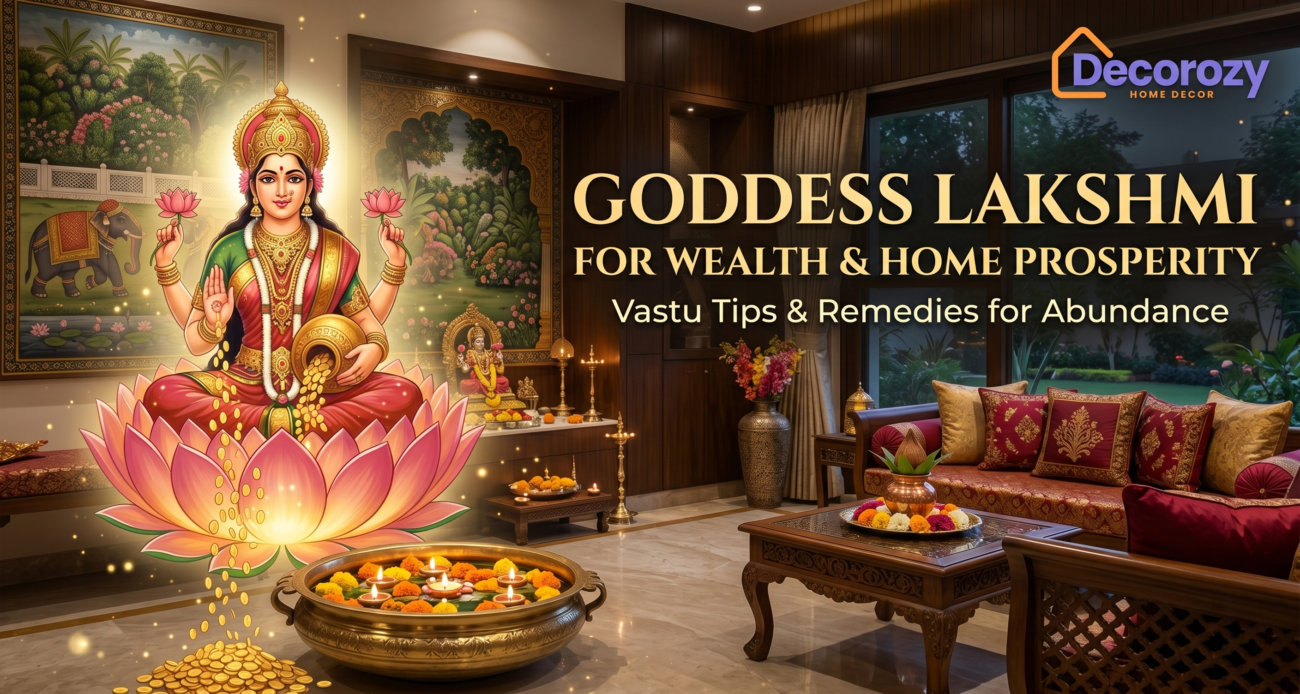 Goddess Lakshmi for Wealth & Home Prosperity