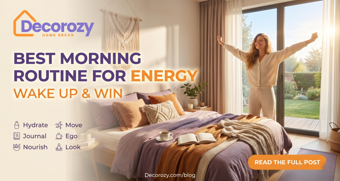 Best Morning Routine for Energy: Wake Up & Win