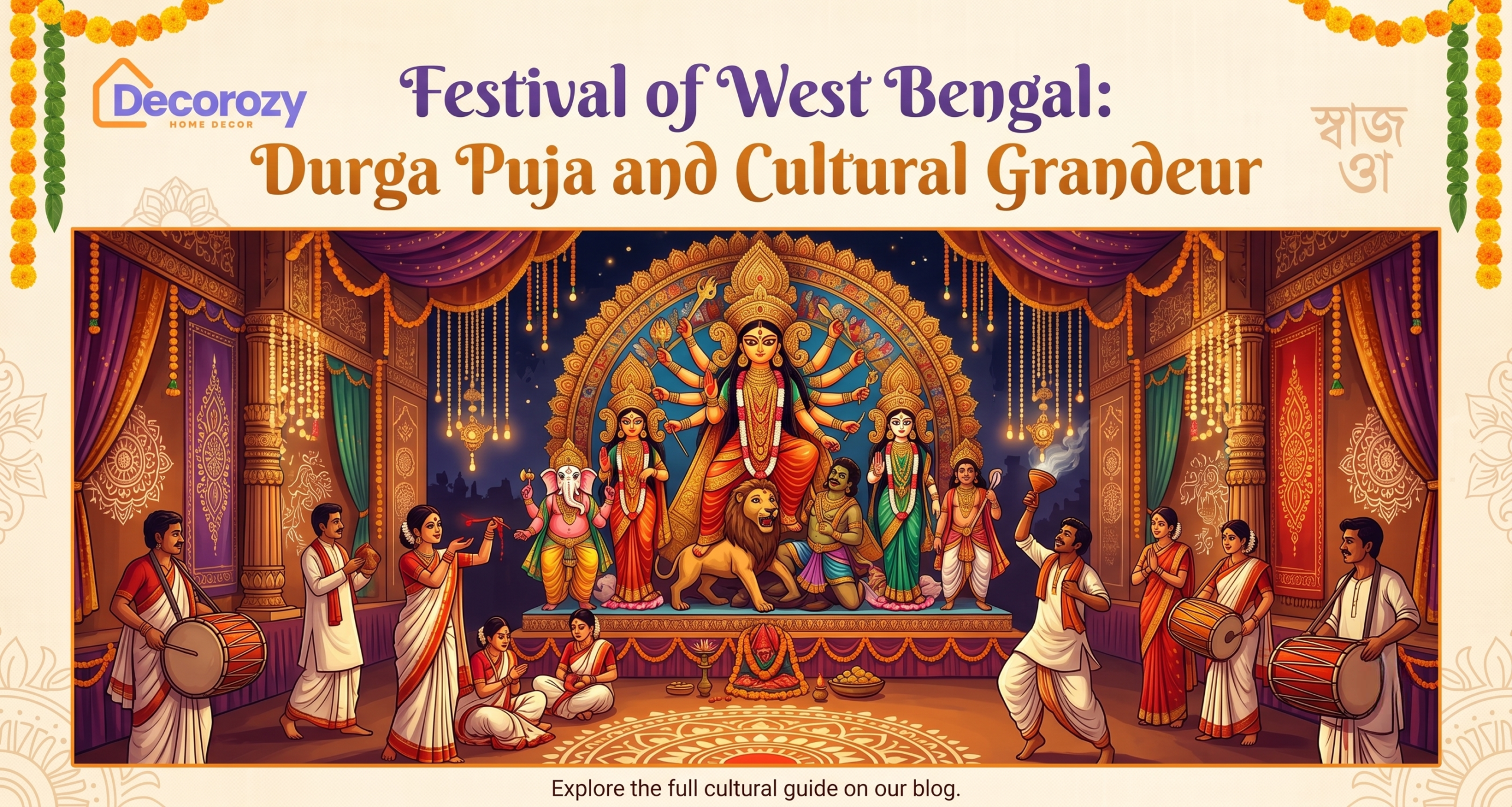 Festival of West Bengal: Durga Puja and Cultural Grandeur