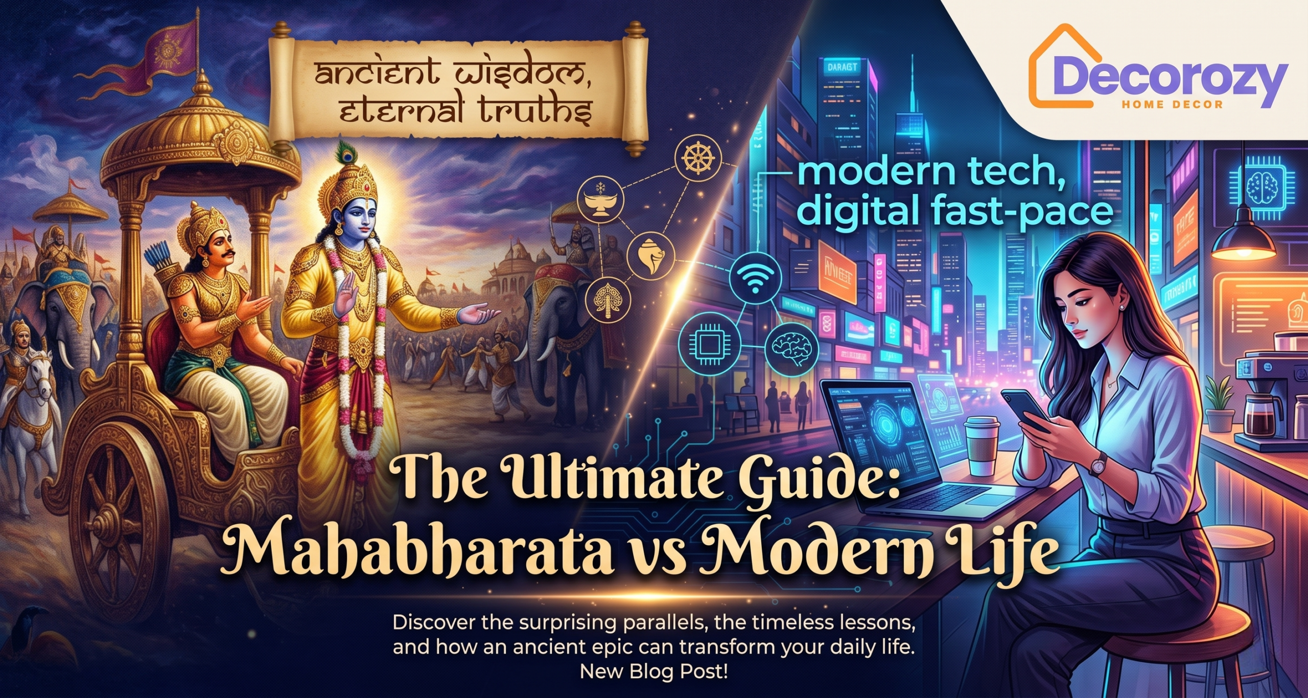The Ultimate Guide: Mahabharata vs Modern Life in Premium Home Decor