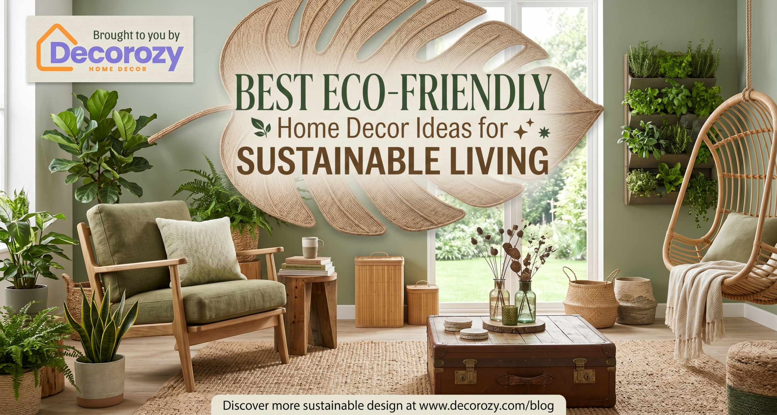 Best Eco-Friendly Home Decor Ideas for Sustainable Living