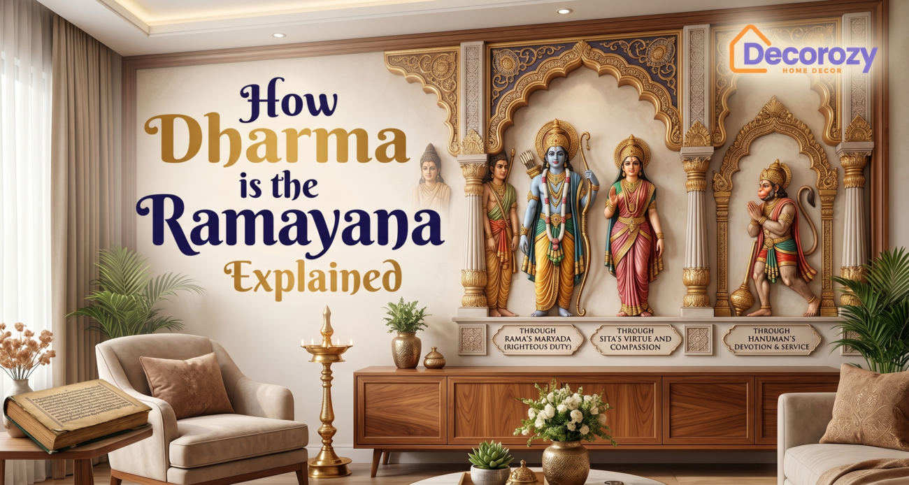 How Dharma is the Ramayana Explained: Elevating Your Home's Spiritual and Aesthetic Harmony