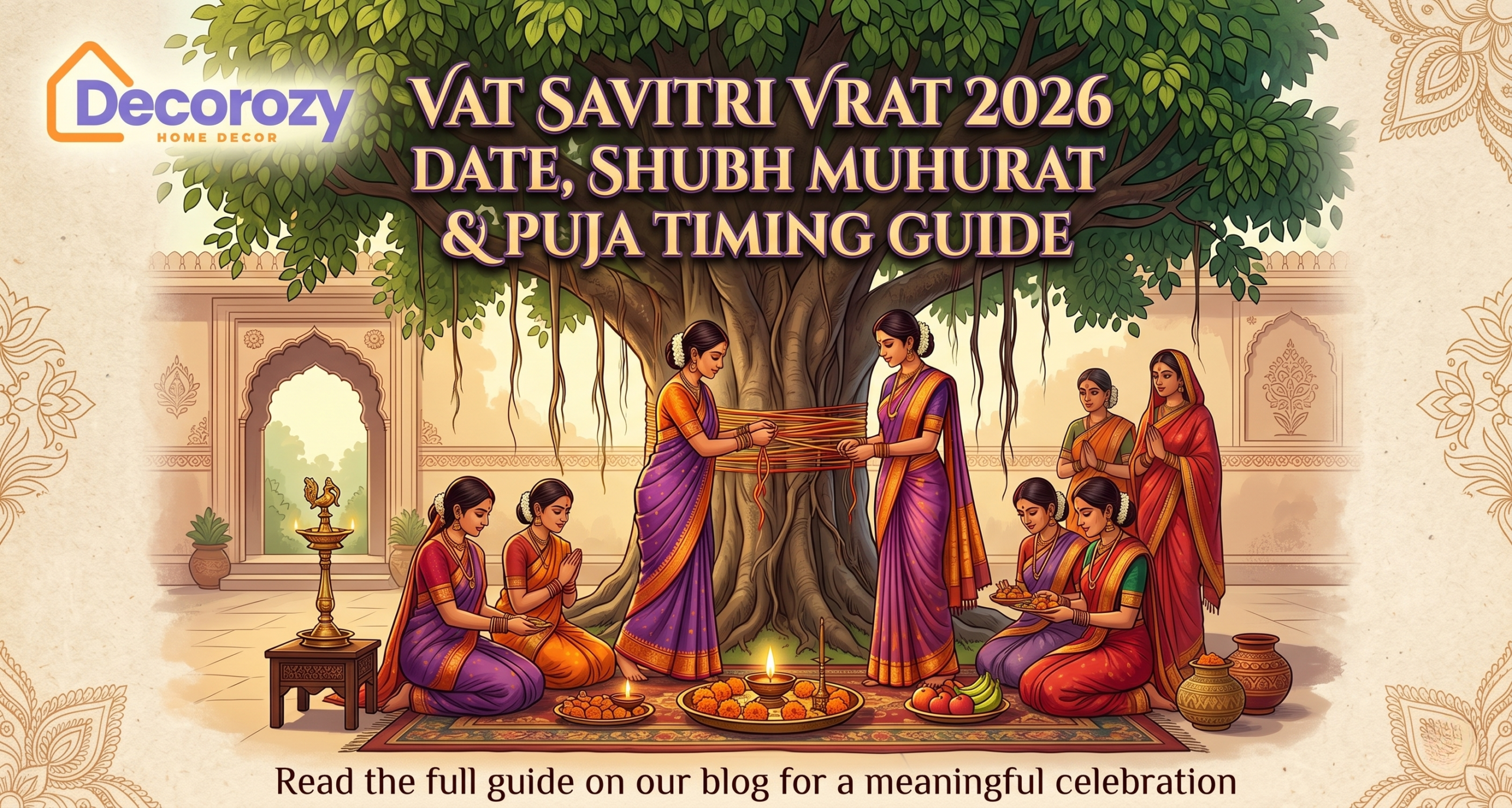 Vat Savitri Vrat 2026 Date, Shubh Muhurat & Puja Timing Guide