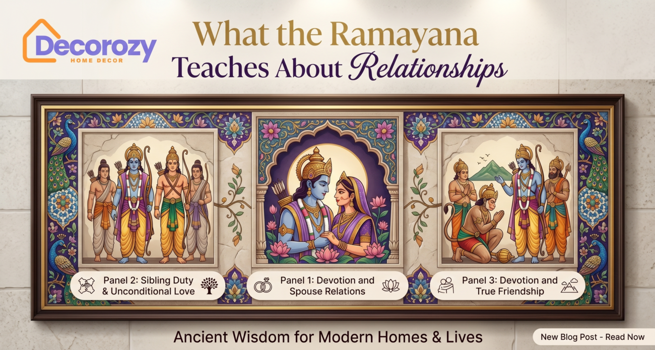 What the Ramayana Teaches About Relationships: Cultivating Harmony in Your Decorozy Home